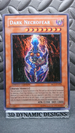 | Yugioh Dark Necrofear MC1-EN005 Secret Master Collection Volume 1 NM/LP 🔥 | - Image 1