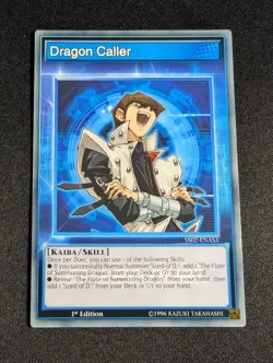 Yugioh - Dragon Caller SS02-ENAS3 1st Edition Common NM - Image 1