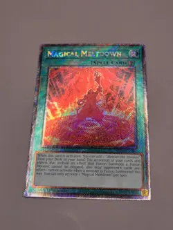 YuGiOh! Magical Meltdown RA04-EN280 Platinum Secret Rare - Near Mint - Image 2