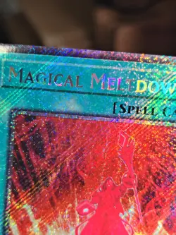 YuGiOh! Magical Meltdown RA04-EN280 Platinum Secret Rare - Near Mint - Image 4