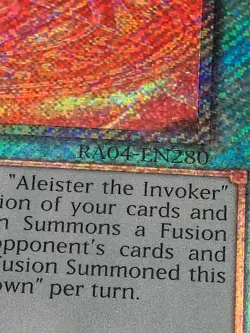 YuGiOh! Magical Meltdown RA04-EN280 Platinum Secret Rare - Near Mint - Image 5