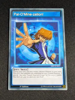 Yugioh - Pal-O'Mine-zation SS02-ENBS3 1st Edition Common NM - Image 1