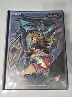 Yugioh Dark magician Girl The Dragon Knight 9 Pocket Portfolio/Binder - Image 1