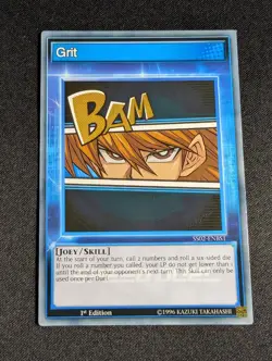 Yugioh - Grit SS02-ENBS1 1st Edition Common NM - Image 1