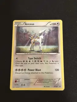 Arceus XY197 Holo Pokemon TCG Card XY197 Promos - Image 1