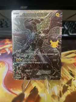 Pokemon TCG Zekrom Celebrations Classic Collection Holo Ultra Rare Card 114/114 - Image 1