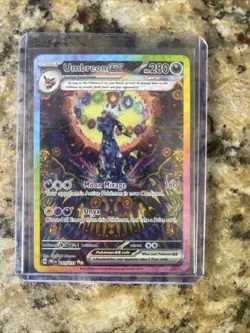 Pokemon TCG Prismatic Evolutions Umbreon Ex Illustration Card 161/131 - Image 1