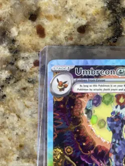 Pokemon TCG Prismatic Evolutions Umbreon Ex Illustration Card 161/131 - Image 4