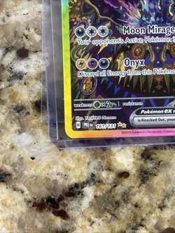 Pokemon TCG Prismatic Evolutions Umbreon Ex Illustration Card 161/131 - Image 5