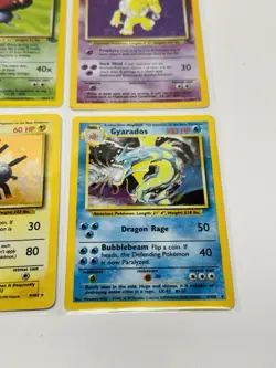 Pokemon Card Lot Vintage Holos Base Set Jungle Fossil 1st Edition Gyarados OG 🎆 - Image 3