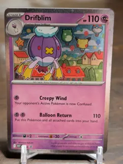 Pokemon Card: Drifblim 006 Promo Mega Evolutions English - Image 1