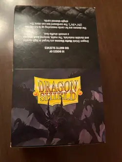 Dragon Shield Matte Clear Standard Size Card Sleeves Display Box Case 1000 7426844785522 - Image 3