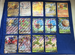 Pokemon TCG Jumbo Card Lot Of 14! - Rayquaza VMAX, Lugia EX, Pikachu, And More!! - Image 1