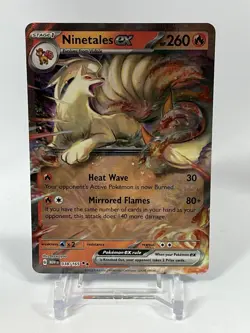 Ninetales Ex # 038/165 Scarlet & Violet 151 English Pokemon TCG Card NM - Image 1