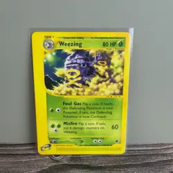 Koffing 114/165, Rare Weezing 70/165 Non Holos Pokemon Cards Lot Of 2 E Series - Image 4