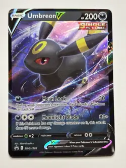 SWSH: Sword & Shield Promo Cards #SWSH203 Umbreon V - Image 1