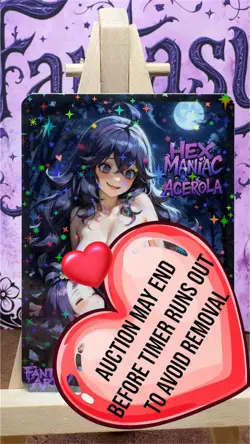 Acerola and hex maniac waifu card - Image 1