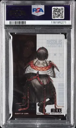 2024 GODDESS OF VICTORY: NIKKE GUN GIRL METAL CARD COLLECTION VOL.2 CROW PSA 10 - Image 2