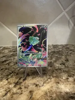Bulbasaur Mega Evolutions Stamped Pokemon Card 133/132 Mint Condition Near Mint - Image 1