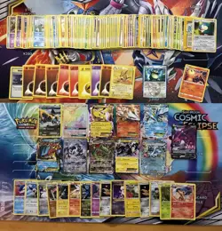 Vintage Pokemon Card Lot Holo Etc MP-Damaged Charizard Snorlax Pikachu 395+ - Image 1