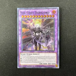 ROTD-EN040 The First Darklord Super Rare 1st Edition NM Yugioh Card - Image 1