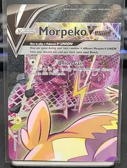 2023 Pokemon Crown Zenith Morpeko V Union 4 Card Lot - Image 2