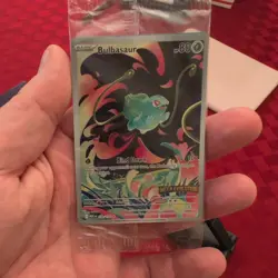 Pokemon Card Bulbasaur 133/132 Mega Evolution Stamped Promo Sealed - Image 1