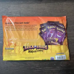 Pokemon TCG BOOster Trick Or Trade Trading Card Game-40 Packs-120 Cards 820650850783 - Image 2