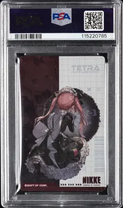 2023 GODDESS OF VICTORY: NIKKE GUN GIRL METAL CARD COLLECTION COCOA PSA 9 - Image 2