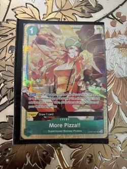 One Piece Card Game MORE PIZZA!! OP07-037 Premium Best Selection Vol. 4 - Image 1