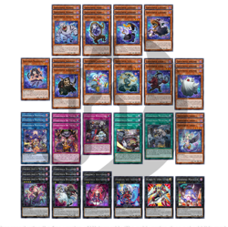 Ghostrick Deck Core - 50 Cards - GFP2, LVAL, EXFO, RA01 - NM/VLP - Yugioh - Image 2
