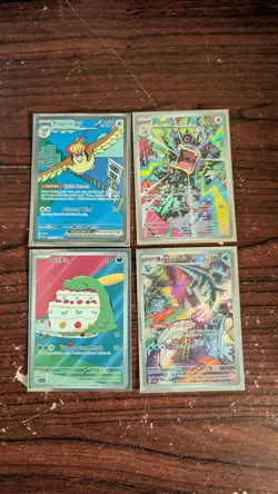 Pokemon Illustration Rare & SIR Card Lot (NM) Paradox Paldea Obsidian Stellar - Image 1