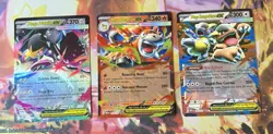 Pokemon Mega Evolutions EX 3 Card Lot - Image 1