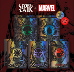 SECRET LAIR X MARVEL'S SPIDER-MAN: MANA SYMBIOTE RAISED FOIL EDITION Preorder - Image 1