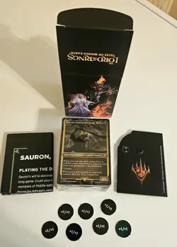 MTG Lord Of The Rings Lot Of 4 Commander Decks Un-played: Sealed Decks. - Image 2