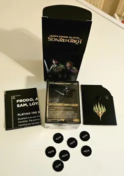 MTG Lord Of The Rings Lot Of 4 Commander Decks Un-played: Sealed Decks. - Image 4