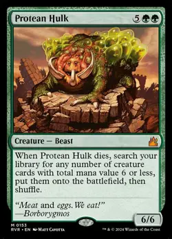 MTG Protean Hulk NM-Mint Ravnica Remastered - Image 1