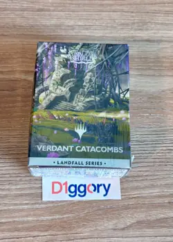 EARLY ACCESS! Dragon Shield Landfall Series Verdant Catacomb Art w/ 100 sleeves - Image 1