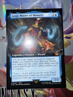 Gogo, Master of Mimicry Extended Art - FIN 0437 - MTG Magic Final Fantasy - Image 1