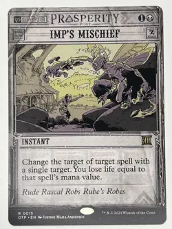 Imp's Mischief R Outlaws of Thunder Junction: Breaking News 15 NM - Image 1