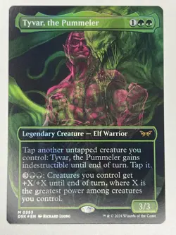 Tyvar, the Pummeler (Showcase) M Duskmourn: House of Horror 353 NM FOIL - Image 1