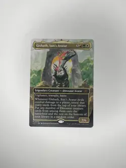 Gishath, Sun's Avatar (Borderless) M The Lost Caverns of Ixalan 330 NM - Image 1