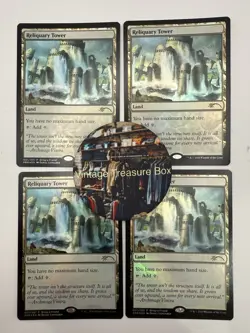 MTG Reliquary Tower Foil Bring A Friend Promo x4 Misc Promos NM - Image 5