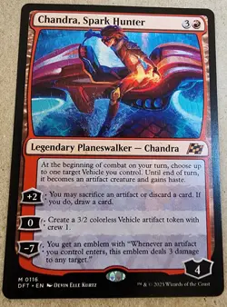 Chandra, Spark Hunter - #116 Regular - Aetherdrift - Mtg - Image 1