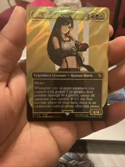Tifa, Martial Artist (Borderless) (Surge Foil) Commander: Final Fantasy Foil - Image 5