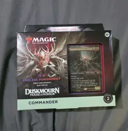 MtG: Duskmourn - Commander Deck - Endless Punishment NEW/SEALED - Image 1