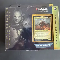 Magic The Gathering MTG Warhammer 40K Commander The Ruinous Powers Deck New - Image 1