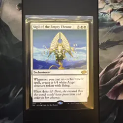 MTG Sigil of the Empty Throne - Jumpstart 2022 (J22) - Rare - Near Mint (NM) - Image 1