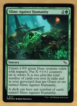 Foil - Slime Against Humanity (Ravnica Murders at Karlov Manor,) MTG - Image 1