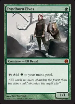 MTG Fyndhorn Elves - Foil, NM-Mint, English From the Vault: Twenty - Image 1